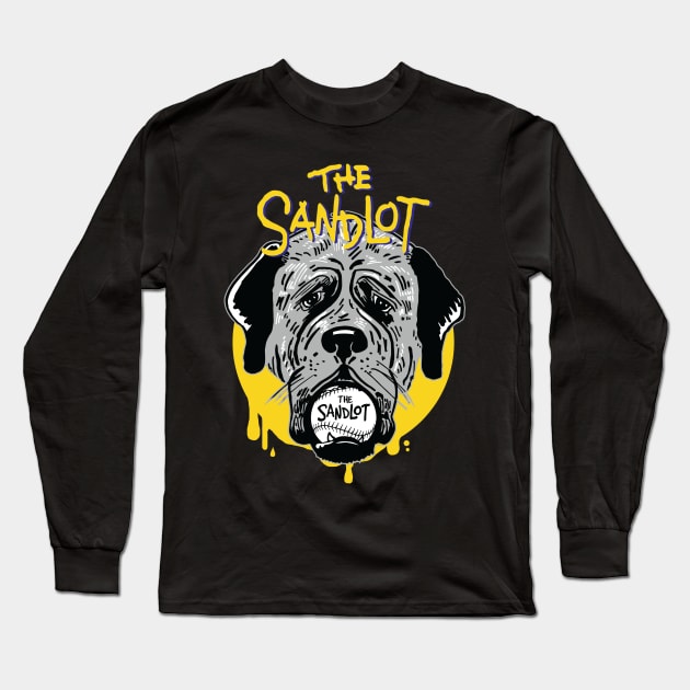 Dog - Sandlot Long Sleeve T-Shirt by Nwebube parody design